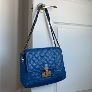 Marc Jacobs Leather Quilted Evening Shoulder Bag